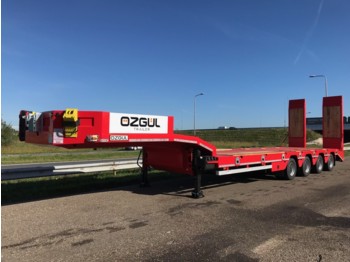 Låg lastare trailer OZGUL LW4 70T 4 axle lowbed semi trailer, hydraulic ramps (300): bild 1