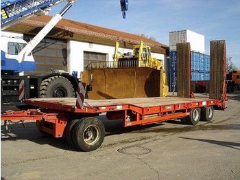 Låg lastare trailer för transportering tunga maskiner Renders TAN3 1L: bild 1