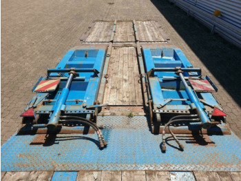 Låg lastare trailer för transportering tunga maskiner T 3 T 3 mit hydr. Rampen, Verbreiterbar auf 3m: bild 2