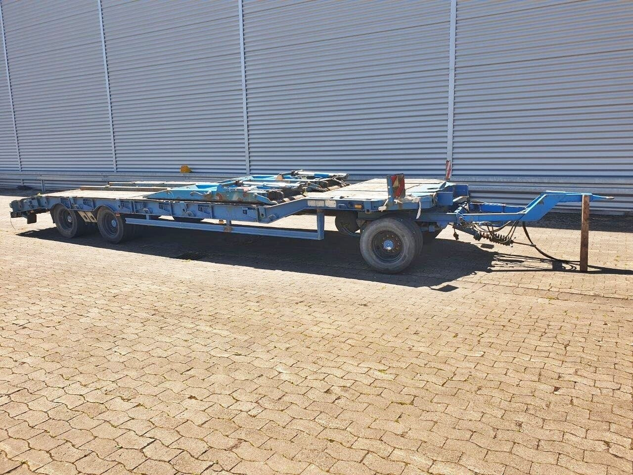 Låg lastare trailer för transportering tunga maskiner T 3 T 3 mit hydr. Rampen, Verbreiterbar auf 3m: bild 9