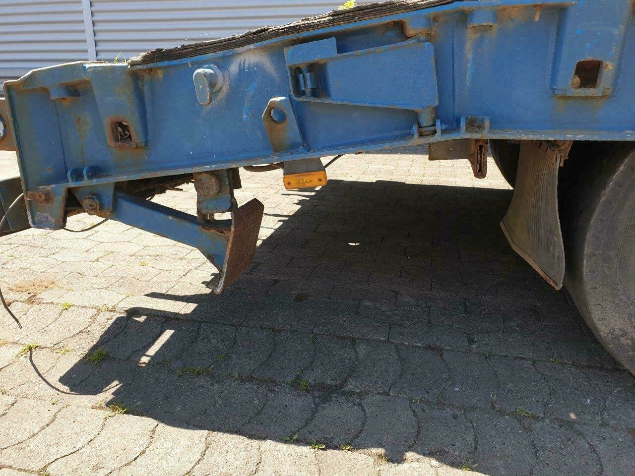 Låg lastare trailer för transportering tunga maskiner T 3 T 3 mit hydr. Rampen, Verbreiterbar auf 3m: bild 5