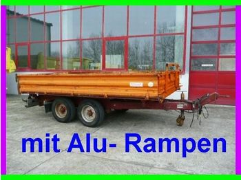 Fliegl Tandemkipper mit Alu  Rampen - Tippsläp