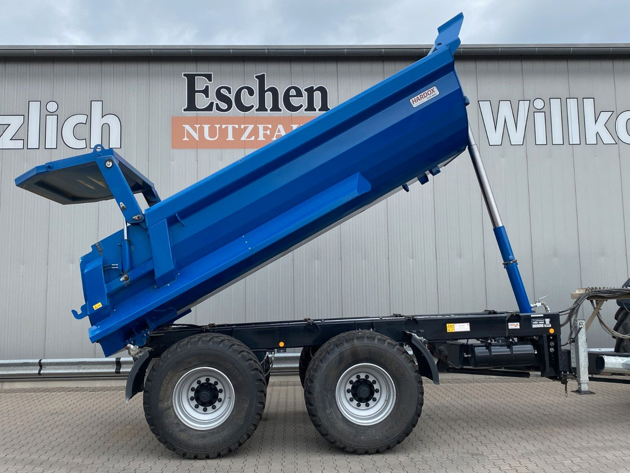Tippsläp Kröger MUP 20 HP | Agroliner HARDOX 12,7m³*Lift