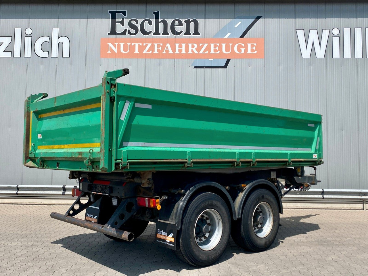 Tippsläp Meiller MZDA 18/21 | BPW-Achsen*EBS*Trommelbremse*Luft