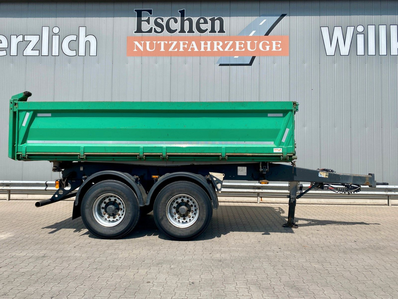 Tippsläp Meiller MZDA 18/21 | BPW-Achsen*EBS*Trommelbremse*Luft