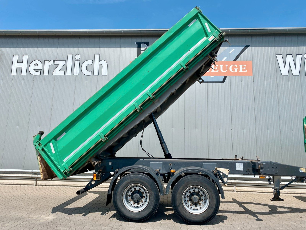 Tippsläp Meiller MZDA 18/21 | BPW-Achsen*EBS*Trommelbremse*Luft