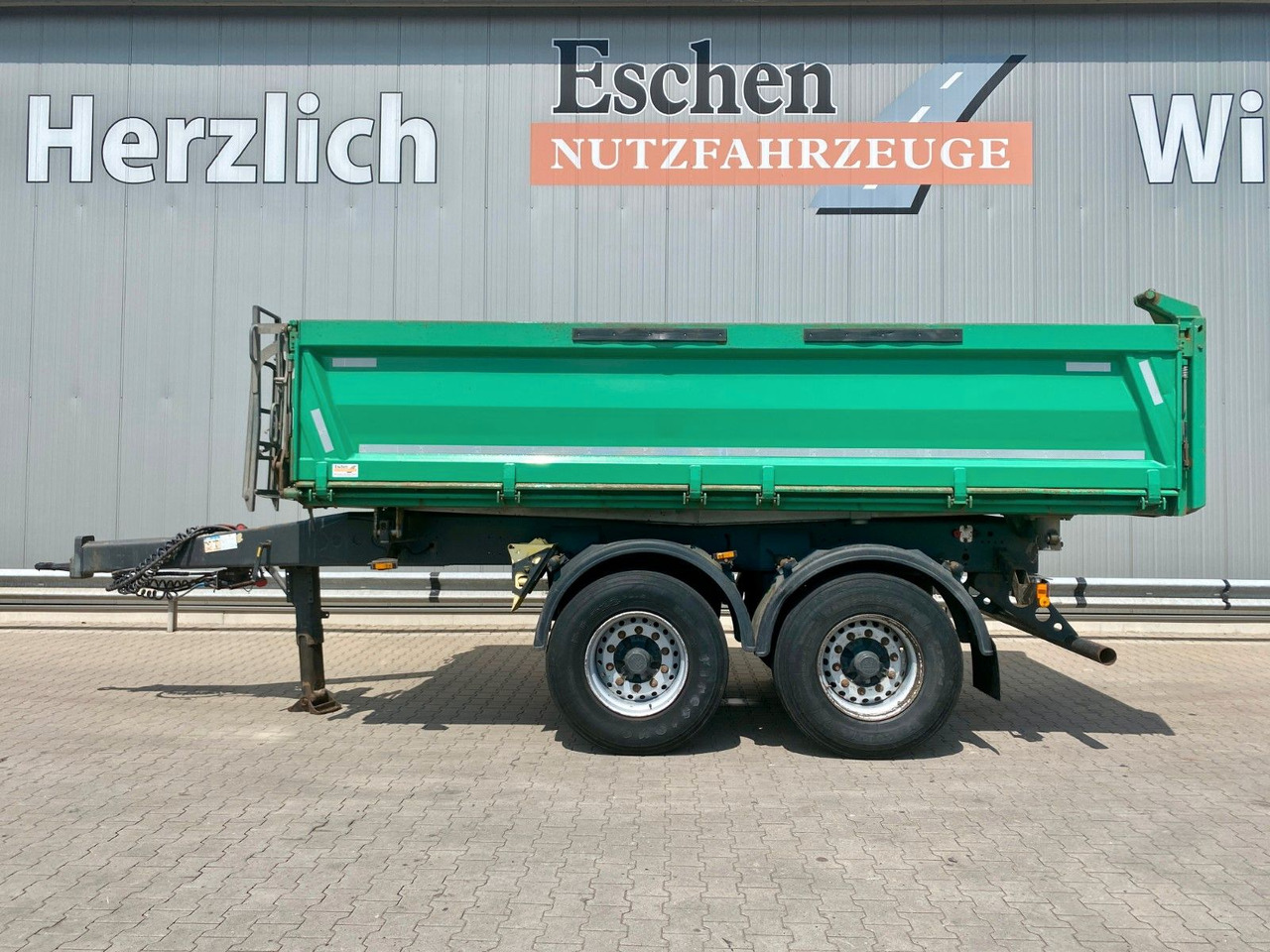 Tippsläp Meiller MZDA 18/21 | BPW-Achsen*EBS*Trommelbremse*Luft
