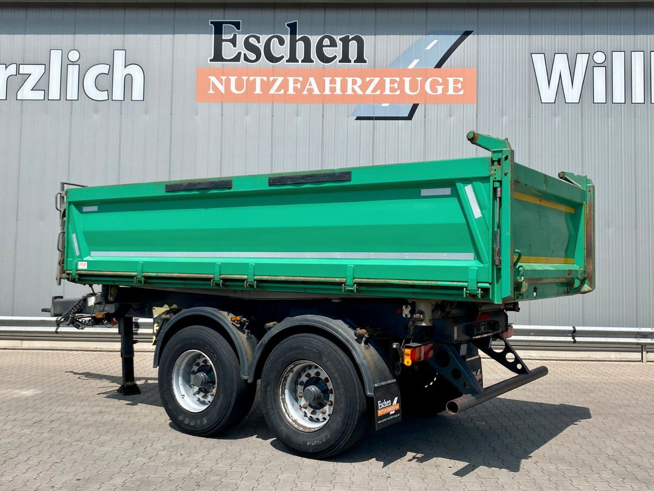 Tippsläp Meiller MZDA 18/21 | BPW-Achsen*EBS*Trommelbremse*Luft