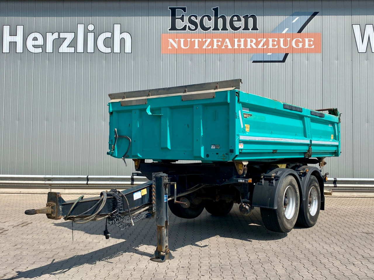 Tippsläp Meiller MZDA 18/23 | Bordmatik*Liftachse*Rollplane*BPW