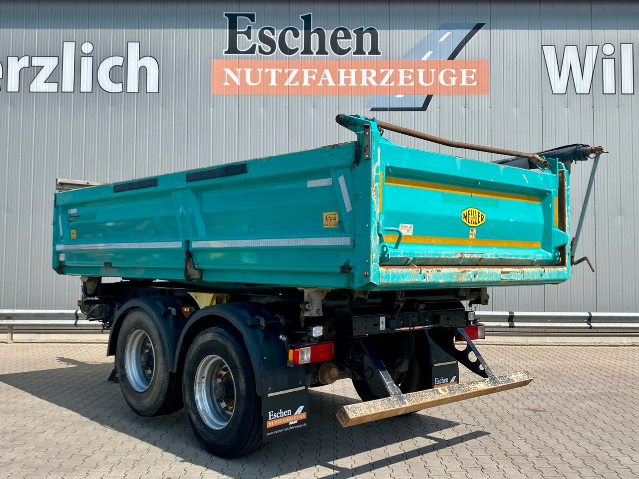 Tippsläp Meiller MZDA 18/23 | Bordmatik*Liftachse*Rollplane*BPW