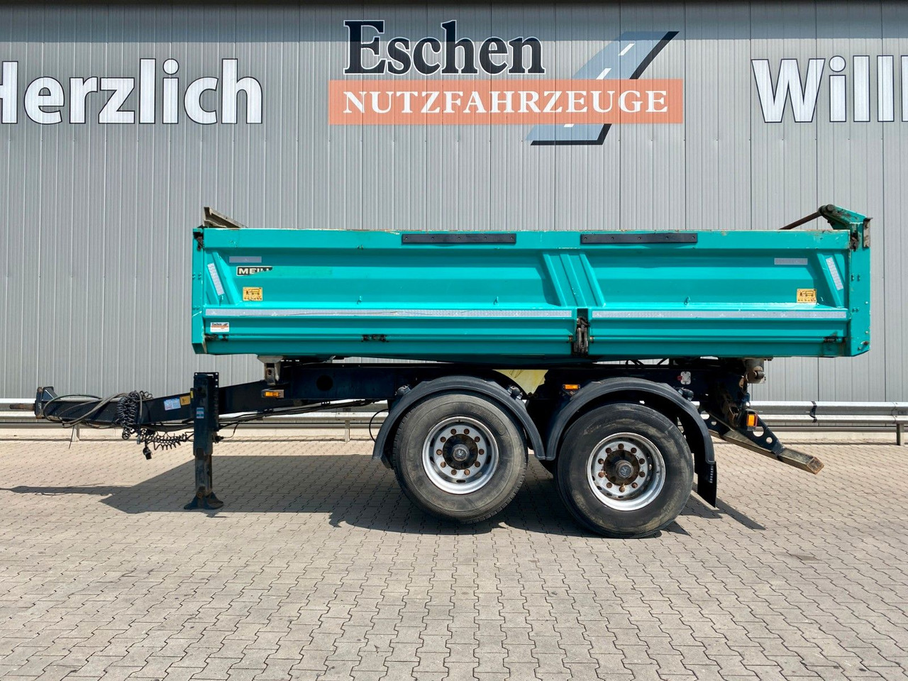 Tippsläp Meiller MZDA 18/23 | Bordmatik*Liftachse*Rollplane*BPW