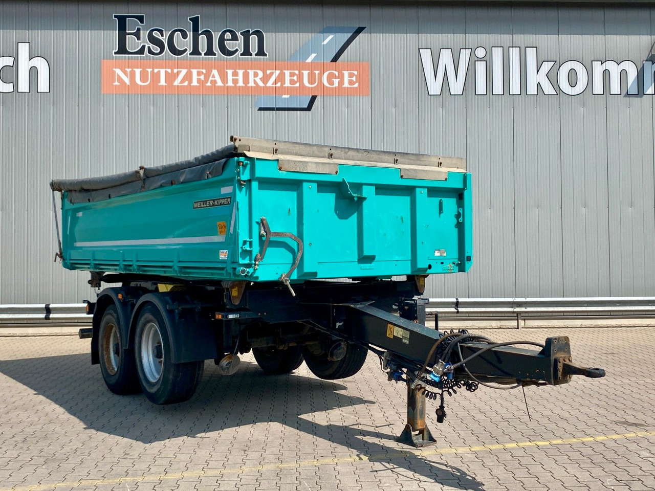 Tippsläp Meiller MZDA 18/23 | Bordmatik*Liftachse*Rollplane*BPW