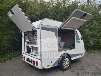 Ny Försäljningsvagn trailershop Mini Caravan Camper Schlafwagen mit Küche: bild 1