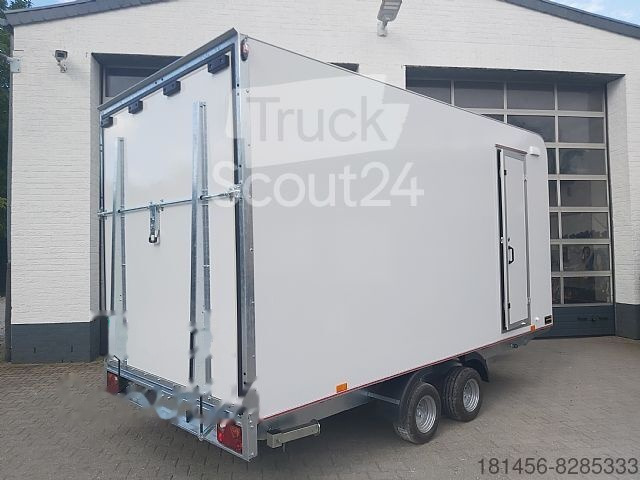 Ny Försäljningsvagn trailershop Mobile Werkstatt leer Rampe Seitentür 230V Licht: bild 2