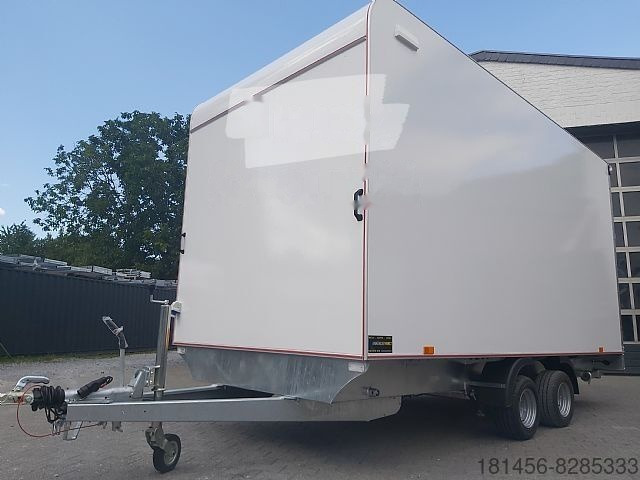 Ny Försäljningsvagn trailershop Mobile Werkstatt leer Rampe Seitentür 230V Licht: bild 8