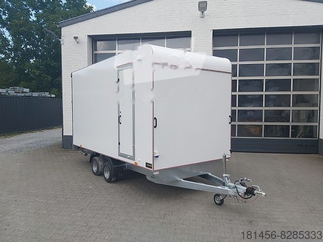 Ny Försäljningsvagn trailershop Mobile Werkstatt leer Rampe Seitentür 230V Licht: bild 11