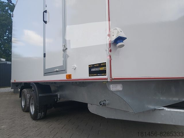 Ny Försäljningsvagn trailershop Mobile Werkstatt leer Rampe Seitentür 230V Licht: bild 10