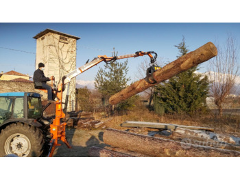 Ny Lastbilskran för Skogsmaskin Gru forestale PAS450: bild 4