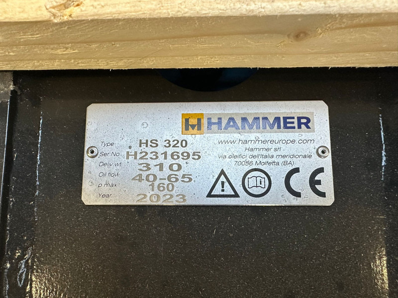 Ny Hydraulisk hammare Hammer HS320: bild 9