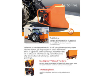 Sand-/ saltspridare GALEN SALT SPREADER ATTACHMENT