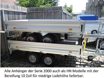 Bil släpvagn Humbaur - HN306221 GR Tandemanhänger 3,0to Hochlader