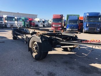 Containerbil/ växelflak trailer Schwarzmüller Lafette, S-Serie,