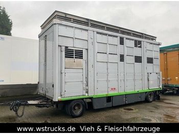 Djurtransport trailer KABA 3 Stock Hubdach Vollalu 7,30m