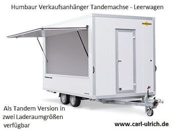 Försäljningsvagn Humbaur - HVK204222 - 24PF30 Verkaufsanhänger Tandemachse
