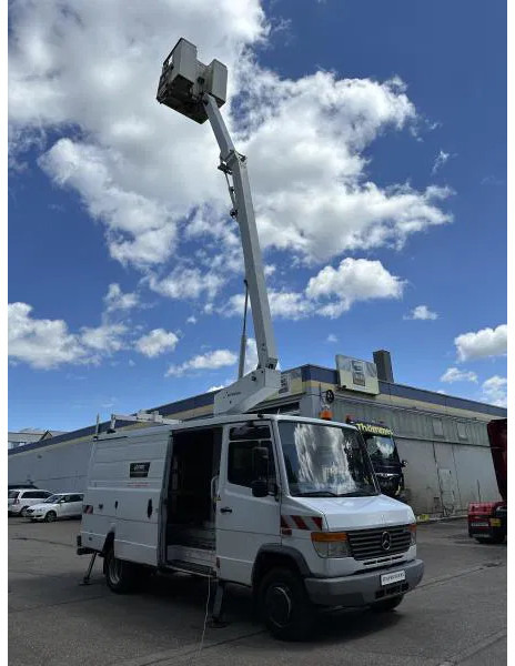 Transportbil Mercedes-Benz Vario 614 D-KA RUTHMANN K130 Hubsteiger 13 m TÜV neu