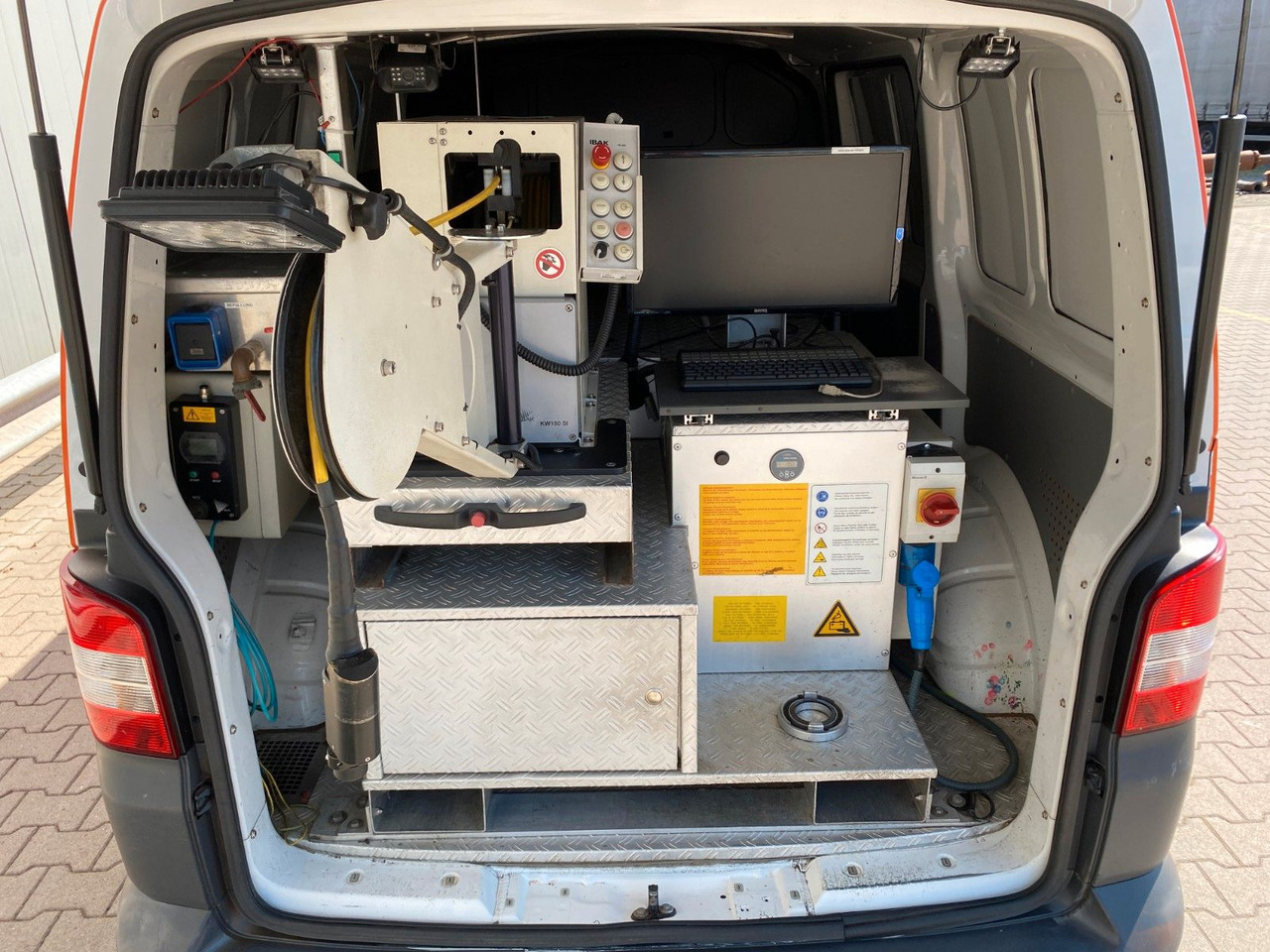 Persontransport Volkswagen T5 Kanalfahrzeug | IBAK-Anlage*Schiebetür*Klima