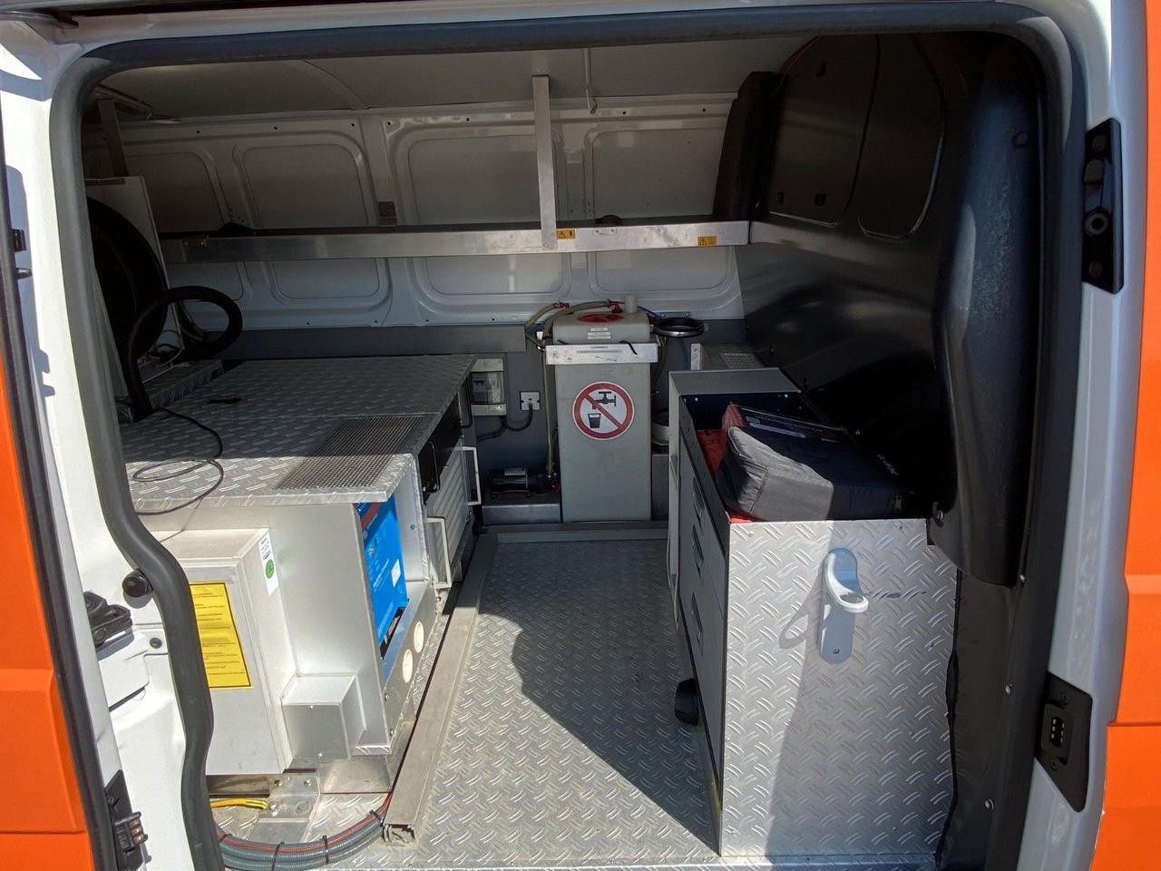 Små skåpbil Volkswagen Transporter | IBAK Kanalrohr*PC-Setup*Klima*STHZ