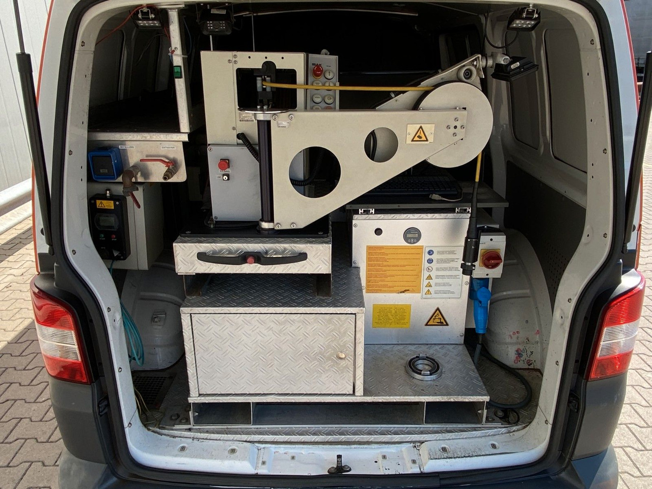 Små skåpbil Volkswagen Transporter | IBAK Kanalrohr*PC-Setup*Klima*STHZ