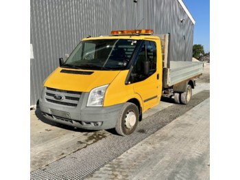 Transportbil med flak Ford Transit 350