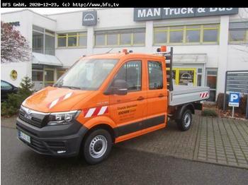 Transportbil med flak MAN TGE 3.180 4x2 F SB Doppelkabine