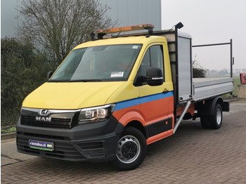 Transportbil med flak MAN TGE 5.180 xxl ac 180pk 3500 kg