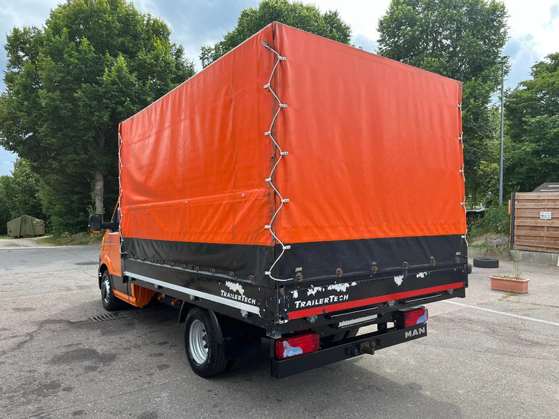 Transportbil med kapell MAN TGE 5.180 Plane*Euro 6D* !3.5 / 5 Tonner!*Klima