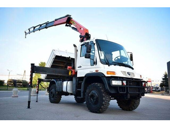 Tippbil lastbil UNIMOG U400