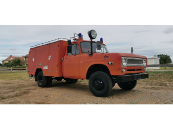 Släck/ Räddningsvagn GMC IHC International 1310 Firetruck Feuerwehr Oldi: bild 1