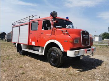 Släck/ Räddningsvagn MAN 11.168 4x4 Feuerwehr Oldtimer Traumauto: bild 1