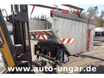 Sopbil för transportering sopor Multicar Müllaufbau PB400 Aluaufbau mit Hilfsrahmen 4m³ Kipper Presse Lifter: bild 4