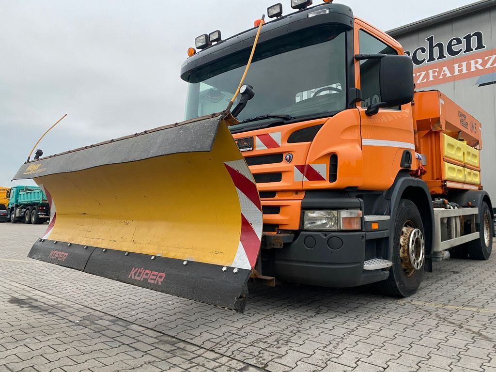 Plogbil Scania P 230 | Winterdienst*Salzstreuer/Küpper-Weisser