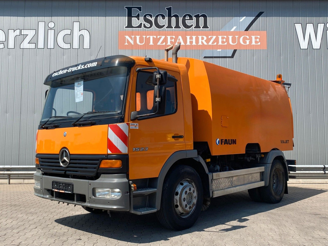 Sopmaskin Mercedes-Benz Atego 1523| Faun Viajet 6R*Klima*manuell*1.Hand!