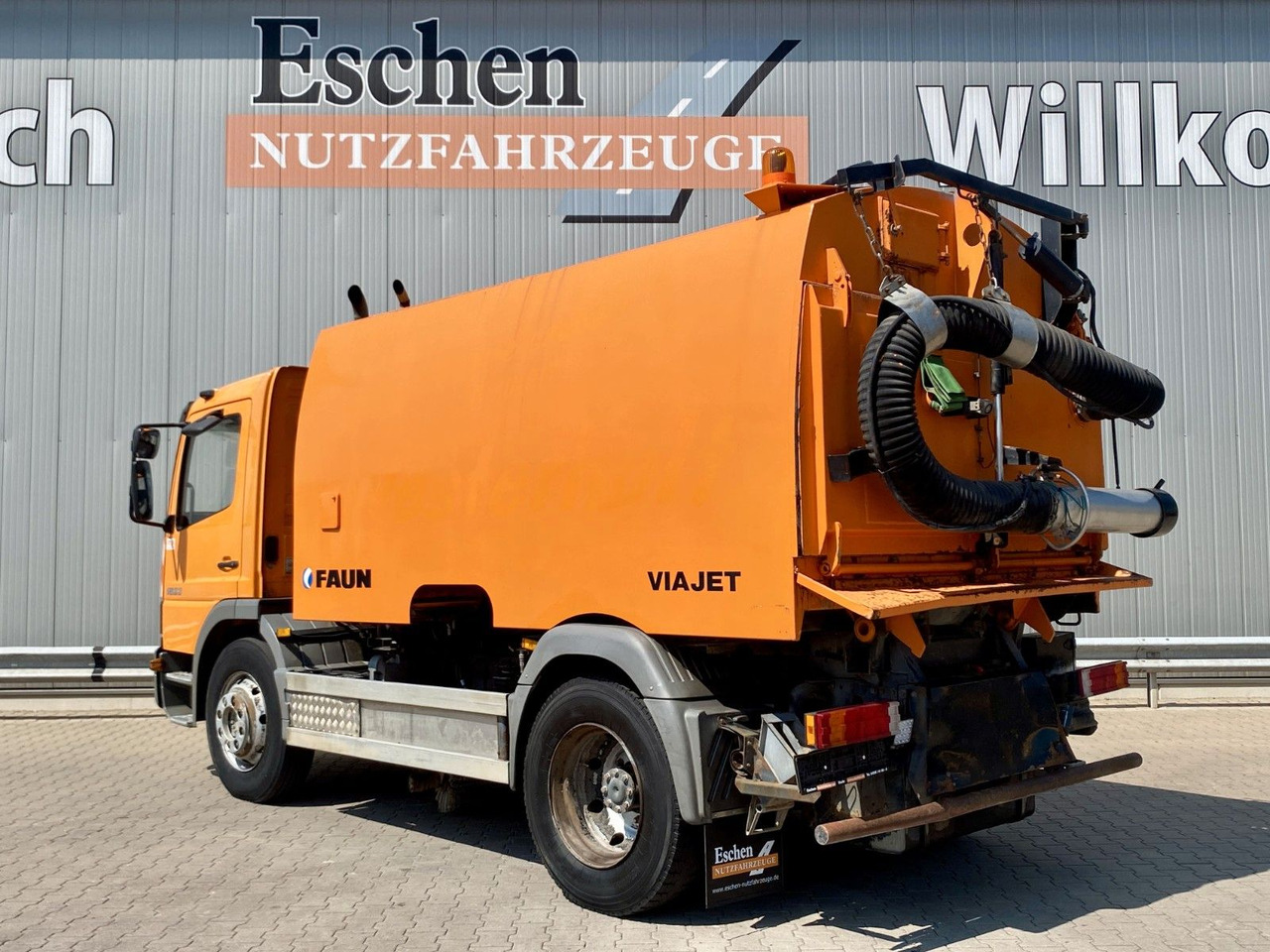Sopmaskin Mercedes-Benz Atego 1523| Faun Viajet 6R*Klima*manuell*1.Hand!