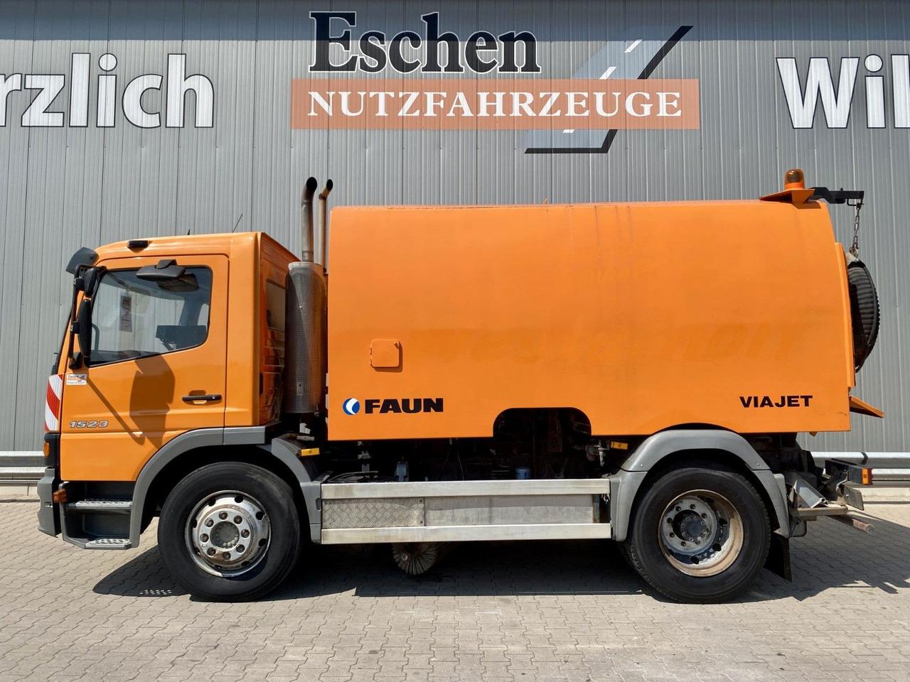 Sopmaskin Mercedes-Benz Atego 1523| Faun Viajet 6R*Klima*manuell*1.Hand!