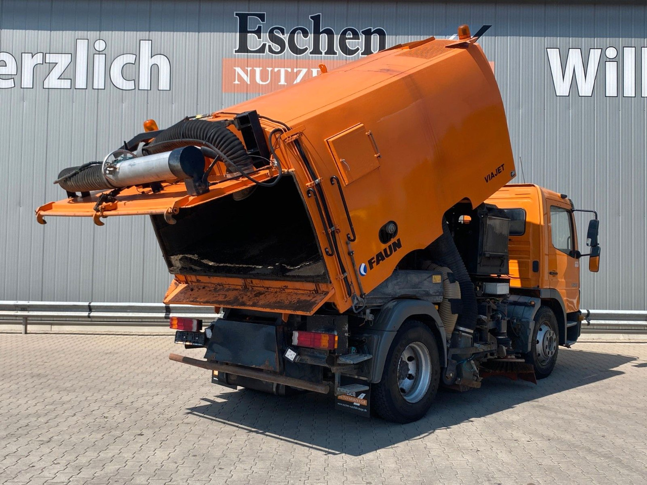 Sopmaskin Mercedes-Benz Atego 1523| Faun Viajet 6R*Klima*manuell*1.Hand!