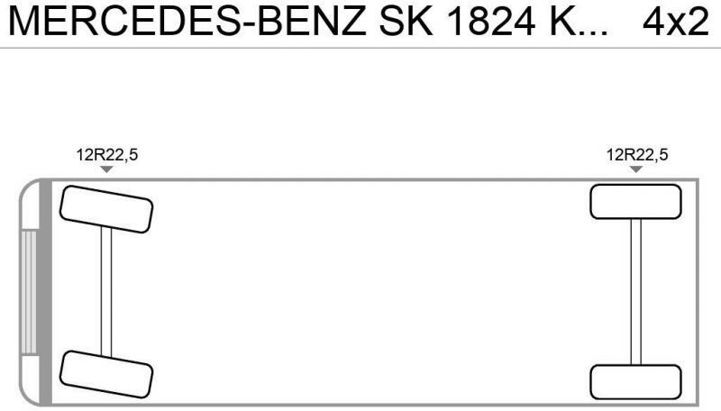 Sugbil Mercedes SK 1824  ASSMANN  SAUG SPÜL  A3  TANK  KOMBIFZ