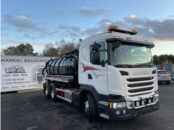 Scania G440 6X4, Euro 5, 15m3, Vaccum/Pressure-truck, 2014, - sugbil