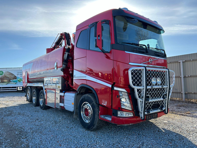 Sugbil Volvo FH 500 8x4*4 KORP&SON 10000 + 10500 l / VACUUM Vacustar W1600R / PRESSURE Uraca KF716 - 350 l/min - 170 bar / TULOSSA