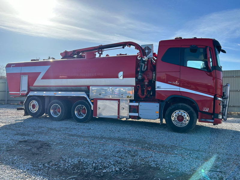 Sugbil Volvo FH 500 8x4*4 KORP&SON 10000 + 10500 l / VACUUM Vacustar W1600R / PRESSURE Uraca KF716 - 350 l/min - 170 bar / TULOSSA