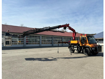 Unimog 400 - U400 405 25177 mit Wechselkran Merced  - Utility/ Specialfordon: bild 2